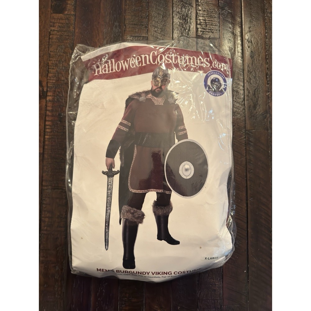 Vikings Warrior Man's Costume Adult XL Size